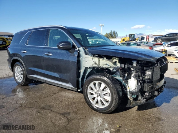 2024 Hyundai Palisade SEL with VIN KM8R2DGE6RU722665, listed as a Copart auction lot 49680335 with 23,437 mi miles and Clean Title. Bid and sale history available at carsss.com. Image 4.