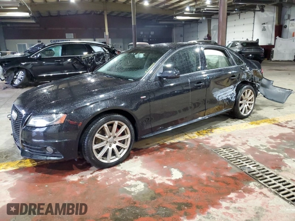 2012 Audi A4 Premium Plus с VIN WAUHFAFLXCA111319, выставлен на аукционе Copart как лот 82008924 с пробегом Не указан миль и Списание • Salvage title. История ставок и продаж доступна на DreamBid. Изображение 1.