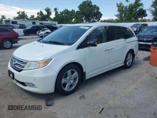 2013 Honda Odyssey Touring with VIN 5FNRL5H99DB052538, listed as a Copart auction lot 66310875 with 192,052 mi miles and Clean title. Bid and sale history available at DreamBid. Image 1.