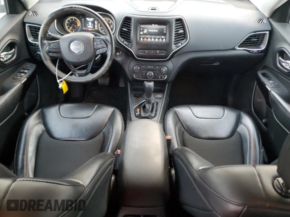 2021 Jeep Cherokee Latitude Plus with VIN 1C4PJLLB4MD204339, listed as a Copart auction lot 76270504 with 42,215 mi miles and Salvage title. Bid and sale history available at DreamBid. Image 8.