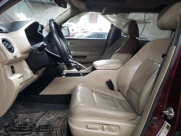 2013 Honda Pilot EX-L with VIN 5FNYF4H5XDB042630, listed as a Copart auction lot 46107285 with 178,504 mi miles and Salvage Title. Bid and sale history available at carsss.com. Image 7.