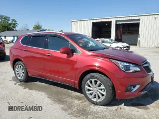 2020 Buick Envision Essence with VIN LRBFX2SA6LD124325, listed as a Copart auction lot 53081685 with 38,406 mi miles and Salvage Title. Bid and sale history available at DreamBid. Image 4.