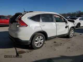 2014 Honda CR-V EX-L with VIN 5J6RM4H76EL102083, listed as a Copart auction lot 48851435 with 0 mi miles and Salvage Title. Bid and sale history available at carsss.com. Image 3.
