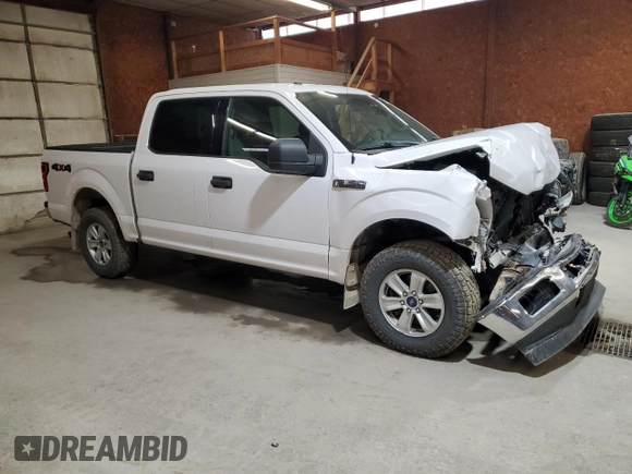 2018 Ford F-150 XL with VIN 1FTEW1EG2JKC85838, listed as a Copart auction lot 55021165 with 149,288 mi miles and Clean Title. Bid and sale history available at carsss.com. Image 4.