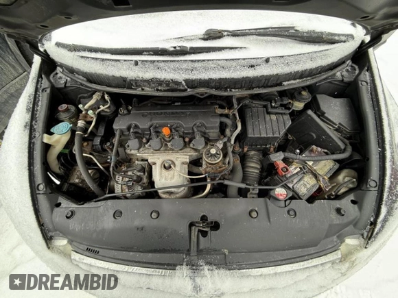 2008 Honda Civic LX with VIN 2HGFA165X8H105170, listed as a Copart auction lot 43953245 with 332,184 mi miles and Salvage Title. Bid and sale history available at DreamBid. Image 11.