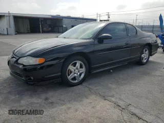 2004 Chevrolet Monte Carlo SS Supercharged z VIN 2G1WZ121449370416, wystawiony jako Copart lot #59059555 z przebiegiem 153 952 mil mil oraz Tytuł czysty. Historia ofert i sprzedaży dostępna na DreamBid. Obrazek 1.