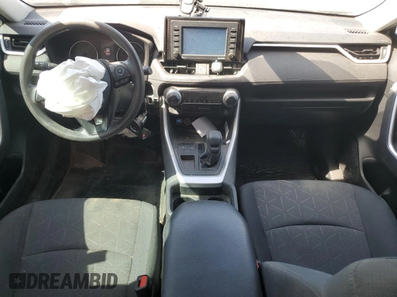 2021 Toyota RAV4 XLE with VIN 2T3W1RFV4MW134798, listed as a Copart auction lot 58802435 with 74,495 mi miles and Salvage title. Bid and sale history available at DreamBid. Image 8.