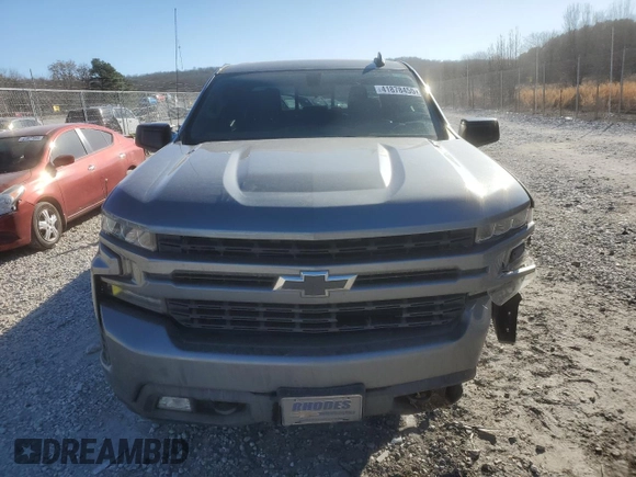 2021 Chevrolet Silverado 1500 RST with VIN 3GCUYEET5MG157891, listed as a Copart auction lot 41878455 with 94,517 mi miles and Salvage Title. Bid and sale history available at carsss.com. Image 5.