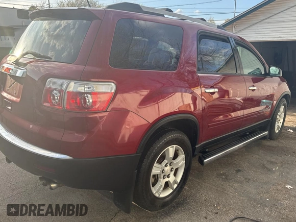2010 GMC Acadia SL with VIN 1GKLRKED5AJ164399, listed as a Copart auction lot 51186695 with 88,234 mi miles and Clean Title. Bid and sale history available at carsss.com. Image 4.