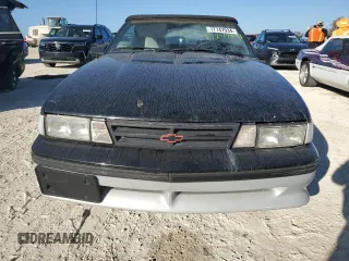 1989 Chevrolet Cavalier with VIN 1G1JF31W1K7190840, listed as a Copart auction lot 77747934 with Not Provided miles and Salvage Title. Bid and sale history available at DreamBid. Image 5.