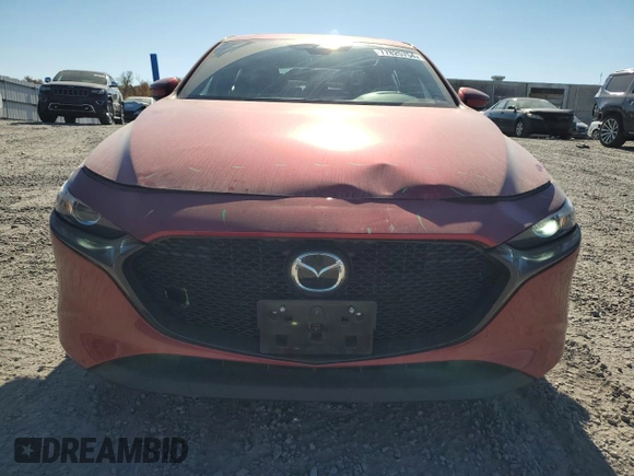 2021 Mazda Mazda3 Hatchback Preferred with VIN JM1BPBLL5M1404000, listed as a Copart auction lot 77825754 with 23,828 mi miles and Salvage Title. Bid and sale history available at carsss.com. Image 5.