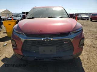 2019 Chevrolet Blazer RS with VIN 3GNKBJRS0KS690462, listed as a Copart auction lot 55129925 with 68,743 mi miles and Salvage title. Bid and sale history available at DreamBid. Image 5.
