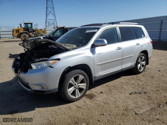 2011 Toyota Highlander Limited with VIN 5TDYK3EH7BS044171, listed as a Copart auction lot 52055235 with 202,724 mi miles and Non Repairable. Bid and sale history available at carsss.com. Image 1.