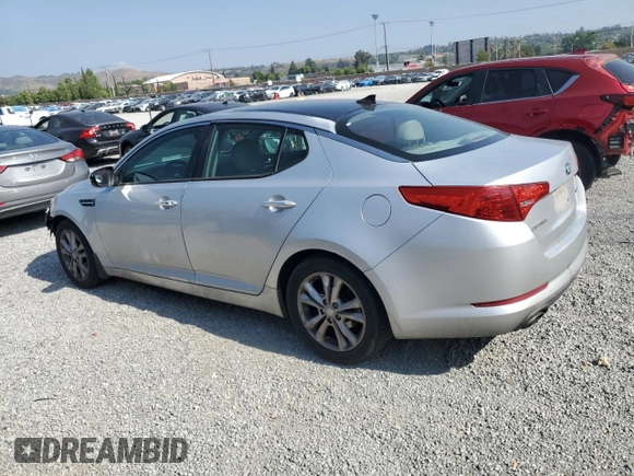 2013 Kia Optima EX with VIN 5XXGN4A7XDG165769, listed as a Copart auction lot 56940625 with 146,517 mi miles and Clean title. Bid and sale history available at DreamBid. Image 2.