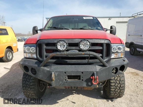 2001 Ford F-350 XL with VIN 1FTSW31F51EA66477, listed as a Copart auction lot 48676355 with 301,197 mi miles and Salvage title. Bid and sale history available at DreamBid. Image 5.