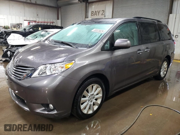 2013 Toyota Sienna XLE with VIN 5TDDK3DC7DS066193, listed as a Copart auction lot 50523625 with 154,515 mi miles and Clean Title. Bid and sale history available at DreamBid. Image 1.