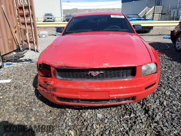 2009 Ford Mustang with VIN 1ZVHT80N795126860, listed as a Copart auction lot 45681495 with 180,577 mi miles and Salvage Title. Bid and sale history available at carsss.com. Image 5.