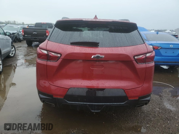 2019 Chevrolet Blazer RS z VIN 3GNKBERS9KS570361, wystawiony jako Copart lot #55112515 z przebiegiem 85 822 mil mil oraz Szkoda całkowita • Salvage title. Historia ofert i sprzedaży dostępna na DreamBid. Obrazek 6.