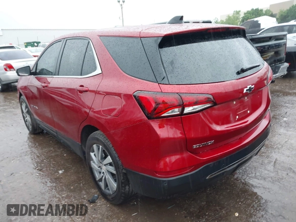 2023 Chevrolet Equinox LT with VIN 3GNAXKEG5PL255572, listed as a IAAI auction lot 42180462 with 19,949 mi miles and . Bid and sale history available at DreamBid. Image 3.