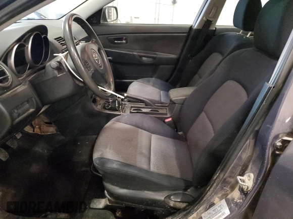 2008 Mazda 3 Sport with VIN JM1BK12F581185775, listed as a Copart auction lot 52969805 with 139,833 mi miles and Salvage Title. Bid and sale history available at DreamBid. Image 7.