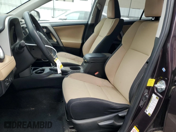2017 Toyota RAV4 XLE with VIN 2T3WFREV0HW371653, listed as a Copart auction lot 43712935 with 96,694 mi miles and Salvage Title. Bid and sale history available at carsss.com. Image 7.