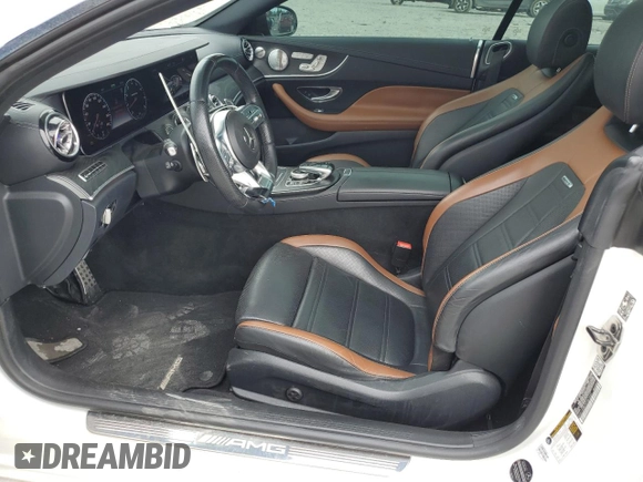 2019 Mercedes-Benz E-Class AMG E 53 with VIN WDD1J6BB7KF091633, listed as a Copart auction lot 56676094 with 63,660 mi miles and Salvage Title. Bid and sale history available at carsss.com. Image 7.