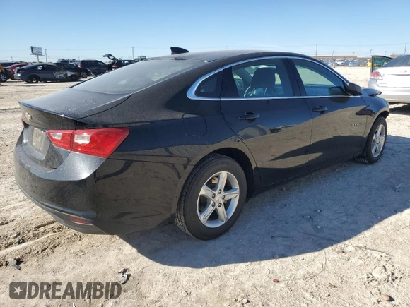 2022 Chevrolet Malibu LS with VIN 1G1ZB5ST5NF191756, listed as a Copart auction lot 47164355 with 23,802 mi miles and Salvage Title. Bid and sale history available at DreamBid. Image 3.