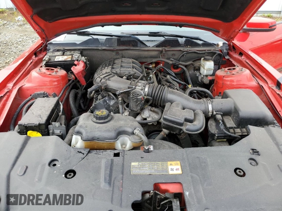 2014 Ford Mustang V6 with VIN 1ZVBP8AM7E5220876, listed as a Copart auction lot 58139835 with 98,170 mi miles and Salvage title. Bid and sale history available at DreamBid. Image 11.