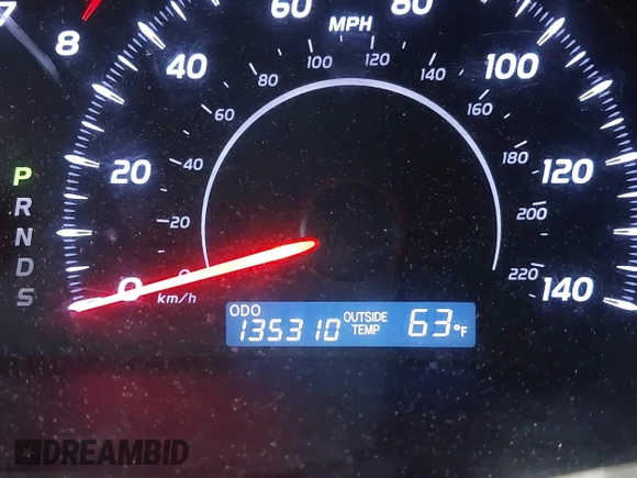 2011 Toyota Camry LE with VIN 4T4BF3EK8BR136604, listed as a IAAI auction lot 41825050 with 135,310 mi miles. Bid and sale history available at carsss.com. Image 16.