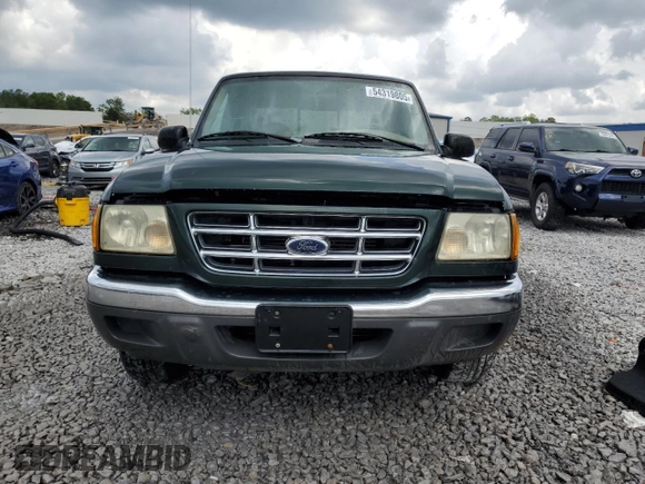 2002 Ford Ranger XL Fleet with VIN 1FTYR44U42PA17990, listed as a Copart auction lot 54319805 with 188,960 mi miles and Salvage title. Bid and sale history available at DreamBid. Image 5.