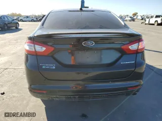 2015 Ford Fusion Energi Titanium with VIN 3FA6P0SU9FR233704, listed as a Copart auction lot 69322502 with 168,597 mi miles. Bid and sale history available at carsss.com. Image 6.