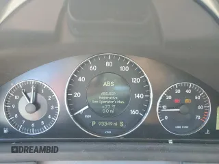 2007 Mercedes-Benz CLK 350 with VIN WDBTK56F07T081699, listed as a Copart auction lot 75715594 with 93,349 mi miles and Salvage Title. Bid and sale history available at DreamBid. Image 9.