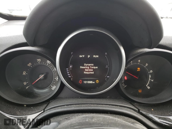 2018 FIAT 500X Lounge with VIN ZFBCFXDB3JP661226, listed as a Copart auction lot 78283264 with 101,698 mi miles and Salvage title. Bid and sale history available at DreamBid. Image 9.