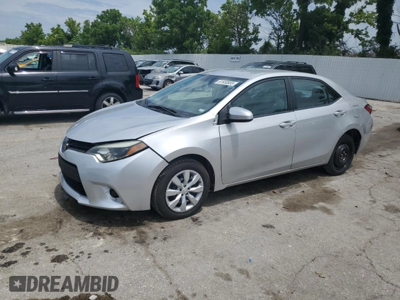 2016 Toyota Corolla L with VIN 5YFBURHE2GP478213, listed as a Copart auction lot 61930855 with 46,615 mi miles and Salvage title. Bid and sale history available at DreamBid. Image 1.