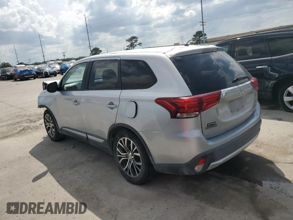 2016 Mitsubishi Outlander ES with VIN JA4AD2A39GZ011172, listed as a Copart auction lot 58392435 with 165,114 mi miles and Salvage title. Bid and sale history available at DreamBid. Image 2.