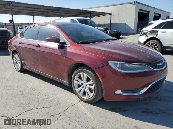 2015 Chrysler 200 Limited with VIN 1C3CCCAB2FN634416, listed as a Copart auction lot 51915385 with 142,319 mi miles and Salvage Title. Bid and sale history available at DreamBid. Image 4.