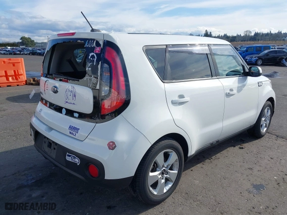 2019 Kia Soul with VIN KNDJN2A20K7697018, listed as a IAAI auction lot 41547034 with 86,624 mi miles. Bid and sale history available at carsss.com. Image 4.
