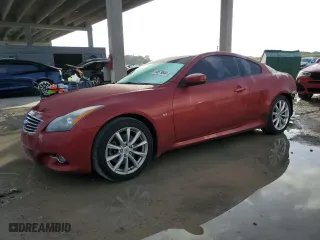 2014 Infiniti Q60 Coupe Journey with VIN JN1CV6EK7EM112096, listed as a Copart auction lot 86879644 with 111,439 mi miles and Salvage Title. Bid and sale history available at carsss.com. Image 1.
