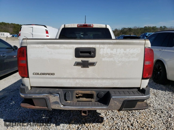 2016 Chevrolet Colorado 2WD WT with VIN 1GCHSBE39G1370380, listed as a Copart auction lot 45383285 with 186,458 mi miles and Salvage Title. Bid and sale history available at DreamBid. Image 6.