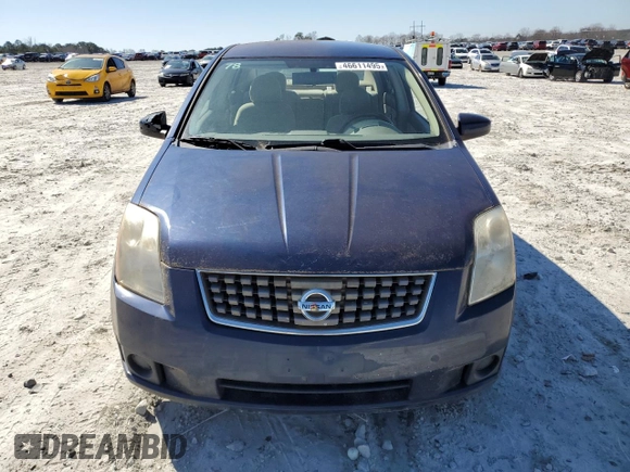 2007 Nissan Sentra 2.0 with VIN 3N1AB61E27L640593, listed as a Copart auction lot 46611495 with 118,167 mi miles and Clean Title. Bid and sale history available at DreamBid. Image 5.