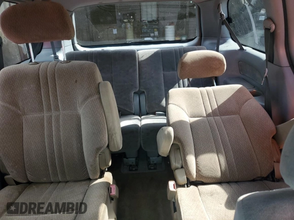 2002 Toyota Sienna LE with VIN 4T3ZF13CX2U463618, listed as a Copart auction lot 73660534 with 279,315 mi miles and Salvage Title. Bid and sale history available at carsss.com. Image 10.