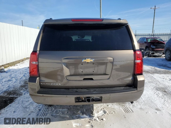 2016 Chevrolet Suburban LS with VIN 1GNSKGKC0GR235983, listed as a Copart auction lot 42062935 with 134,615 mi miles and Clean Title. Bid and sale history available at carsss.com. Image 6.