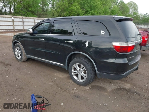 2012 Dodge Durango SXT with VIN 1C4RDHAG2CC152208, listed as a IAAI auction lot 42063392 with 203,957 mi miles. Bid and sale history available at carsss.com. Image 3.