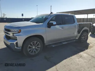 2020 Chevrolet Silverado 1500 LT with VIN 1GCPWCED1LZ273426, listed as a Copart auction lot 49989505 with 87,973 mi miles and Salvage Title. Bid and sale history available at carsss.com. Image 1.