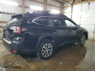 2023 Subaru Outback Premium with VIN 4S4BTAFC3P3210054, listed as a Copart auction lot 45031795 with 34,178 mi miles and Salvage Title. Bid and sale history available at carsss.com. Image 3.