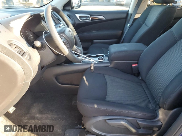 2017 Nissan Pathfinder SV with VIN 5N1DR2MM5HC632319, listed as a Copart auction lot 48549315 with 131,729 mi miles and Salvage Title. Bid and sale history available at carsss.com. Image 7.
