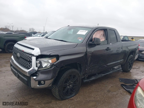 2018 Toyota Tundra 2WD SR with VIN 5TFRM5F13JX132543, listed as a IAAI auction lot 41461436 with 80,720 mi miles. Bid and sale history available at carsss.com. Image 17.