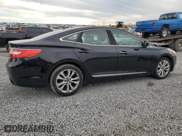 2014 Hyundai Azera with VIN KMHFG4JG0EA350170, listed as a Copart auction lot 80905414 with 187,937 mi miles and Salvage title. Bid and sale history available at DreamBid. Image 3.