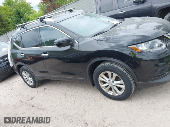 2016 Nissan Rogue SV z VIN KNMAT2MV9GP696128, wystawiony jako IAAI lot #42343710 z przebiegiem 136 984 mil mil oraz . Historia ofert i sprzedaży dostępna na DreamBid. Obrazek 13.