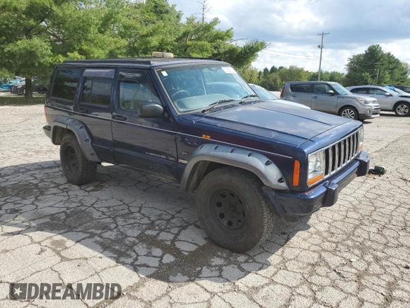 1997 Jeep Cherokee with VIN 1J4FN78S6VL604971, listed as a Copart auction lot 70690304 with 226,913 mi miles and Salvage title. Bid and sale history available at DreamBid. Image 4.